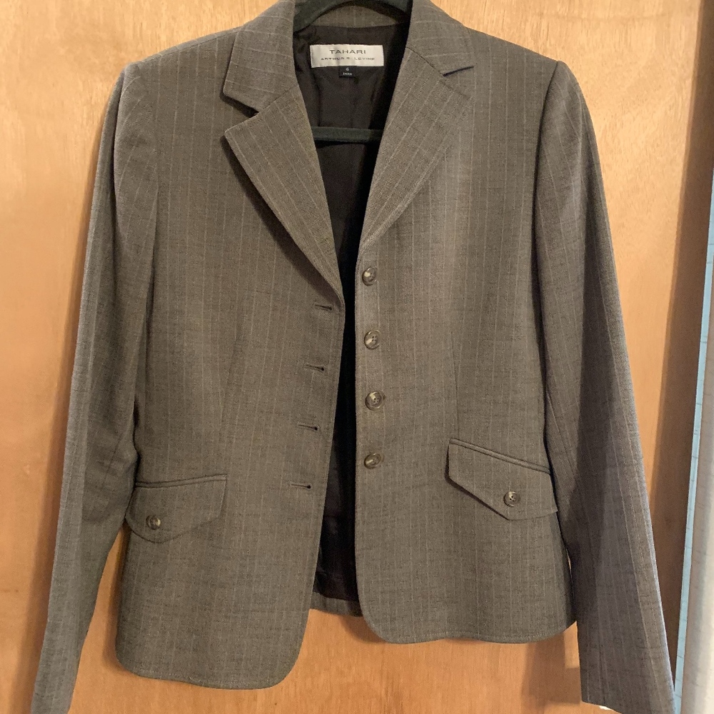 Brown Blazer by Tahari